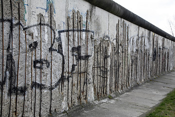 Image showing Fragment of the Berlin wall (series)