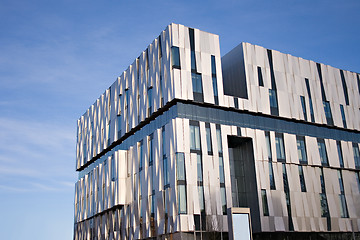 Image showing Modern building, The consert hall in Uppsala, sweden