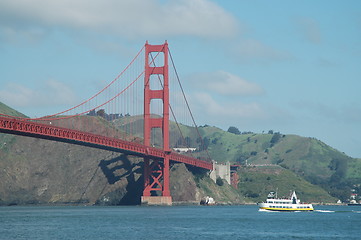 Image showing Golden Gate Bridge & Marin Headlands