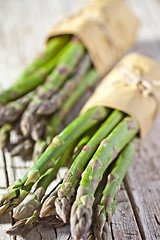 Image showing fresh asparagus