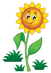Image showing Happy flower theme image 1