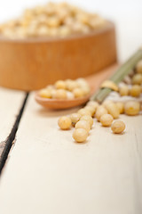 Image showing organic soya beans 