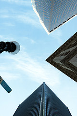 Image showing Tall City Buildings