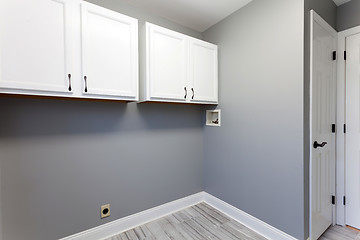 Image showing Home Laundry Room Interior