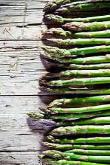 Image showing fresh asparagus