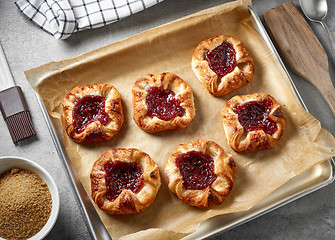 Image showing freshly baked sweet buns