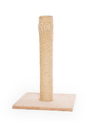 Image showing Cat scratching post