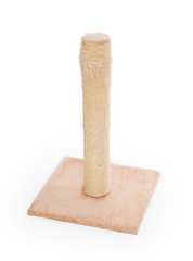 Image showing Cat scratching post