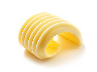 Image showing curl of butter