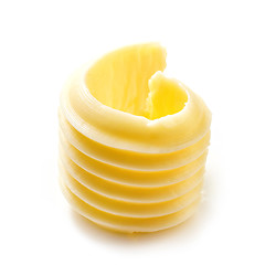 Image showing curl of butter