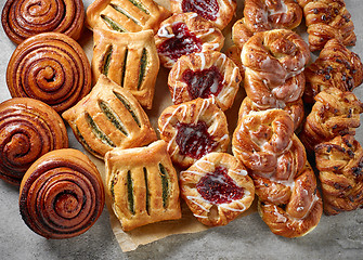 Image showing freshly baked sweet buns