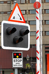 Image showing Bridge Sign Light
