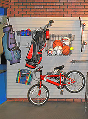 Image showing Garage Wall Storage