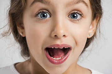 Image showing Surprised girl