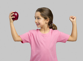 Image showing Healthy girl