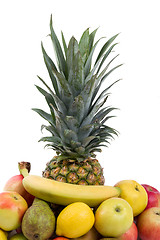 Image showing Pineapple and other fruit