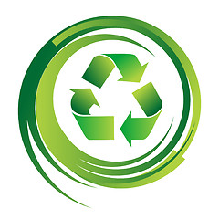 Image showing Recycle sign