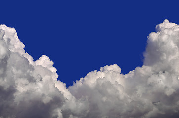 Image showing Clouds Blue Background