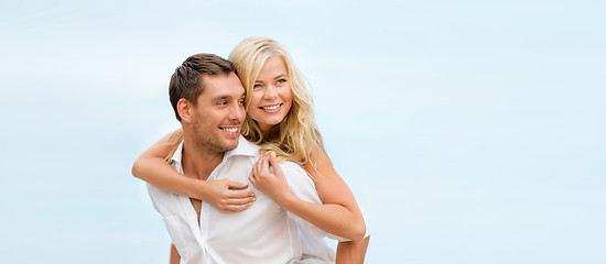 Image showing couple at seaside