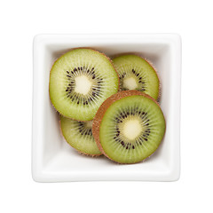Image showing Sliced kiwifruit