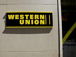 Image showing Western Union