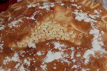 Image showing Closeup of delicious homemade bread