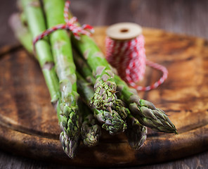 Image showing Green asparagus