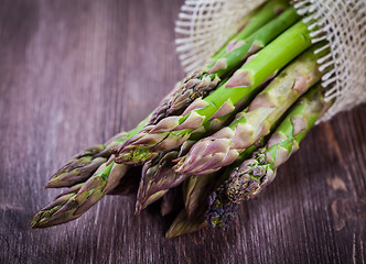 Image showing Green asparagus