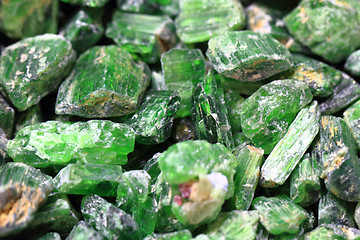 Image showing green verdelite mineral texture