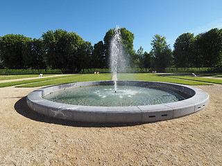 Image showing Royal garden in Turin