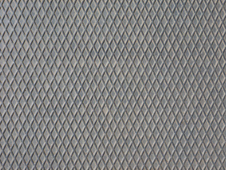 Image showing Grey steel diamond plate background