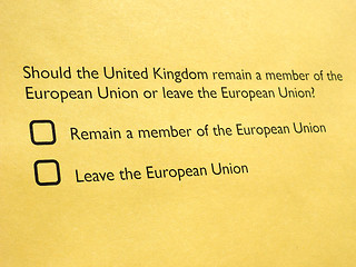 Image showing Brexit referendum in UK