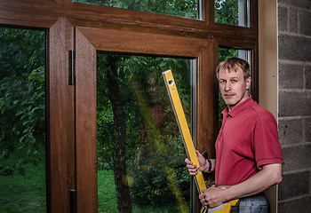 Image showing The master on installation of windows