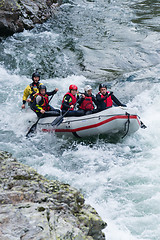 Image showing Grey raft team