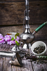 Image showing Stylish Arabic hookah