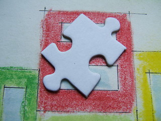 Image showing Lonely puzzle