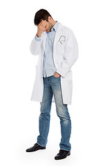 Image showing Male doctor, concept of healthcare and medicine