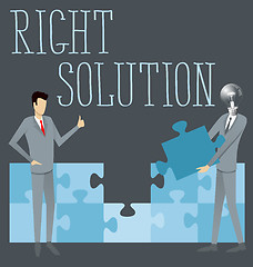 Image showing Vector Flat Business Concept