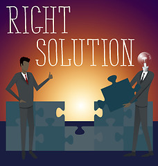 Image showing Vector Flat Business Concept