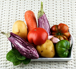 Image showing Fresh Raw Vegetables