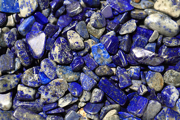 Image showing lapis lazuli mineral background