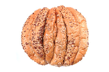 Image showing special czech bread isolated