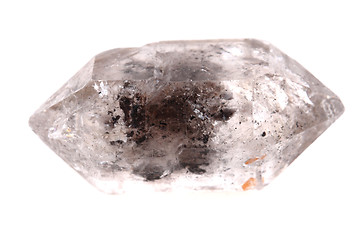 Image showing white rock-crystal isolated