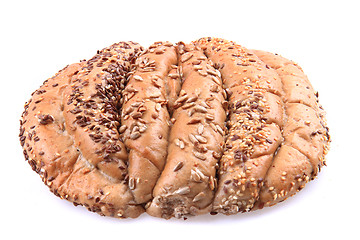 Image showing special czech bread isolated