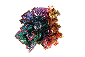 Image showing Bismuth - rainbow metal 