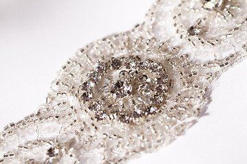 Image showing Wedding dress belt