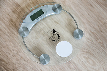 Image showing Scales for determining the weight of the body.