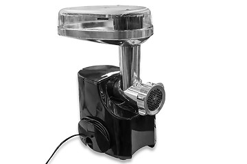 Image showing Electric grinder on white background.