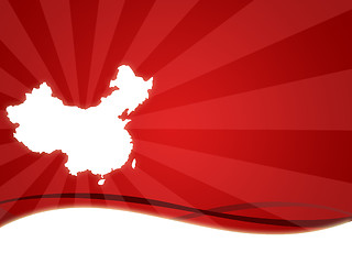 Image showing China map