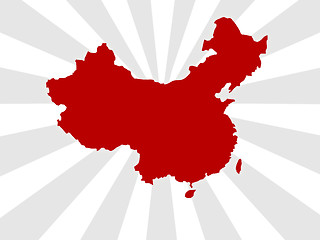 Image showing China map